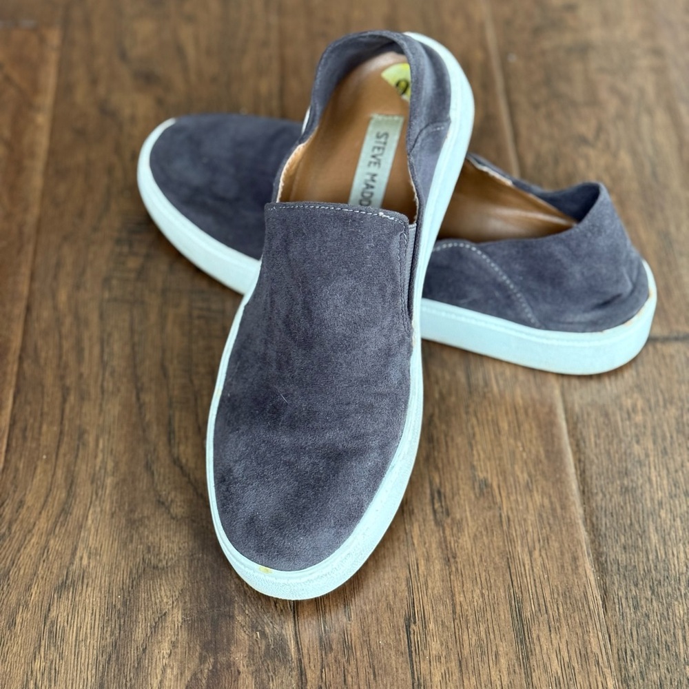 Steve Madden Gray Women’s Slip-On Shoes